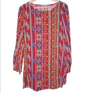 Everly size small boho shift dress; new w/tags